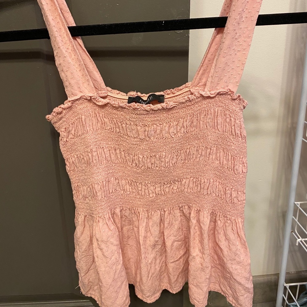 Forever 21 Baby Pink Tank Too